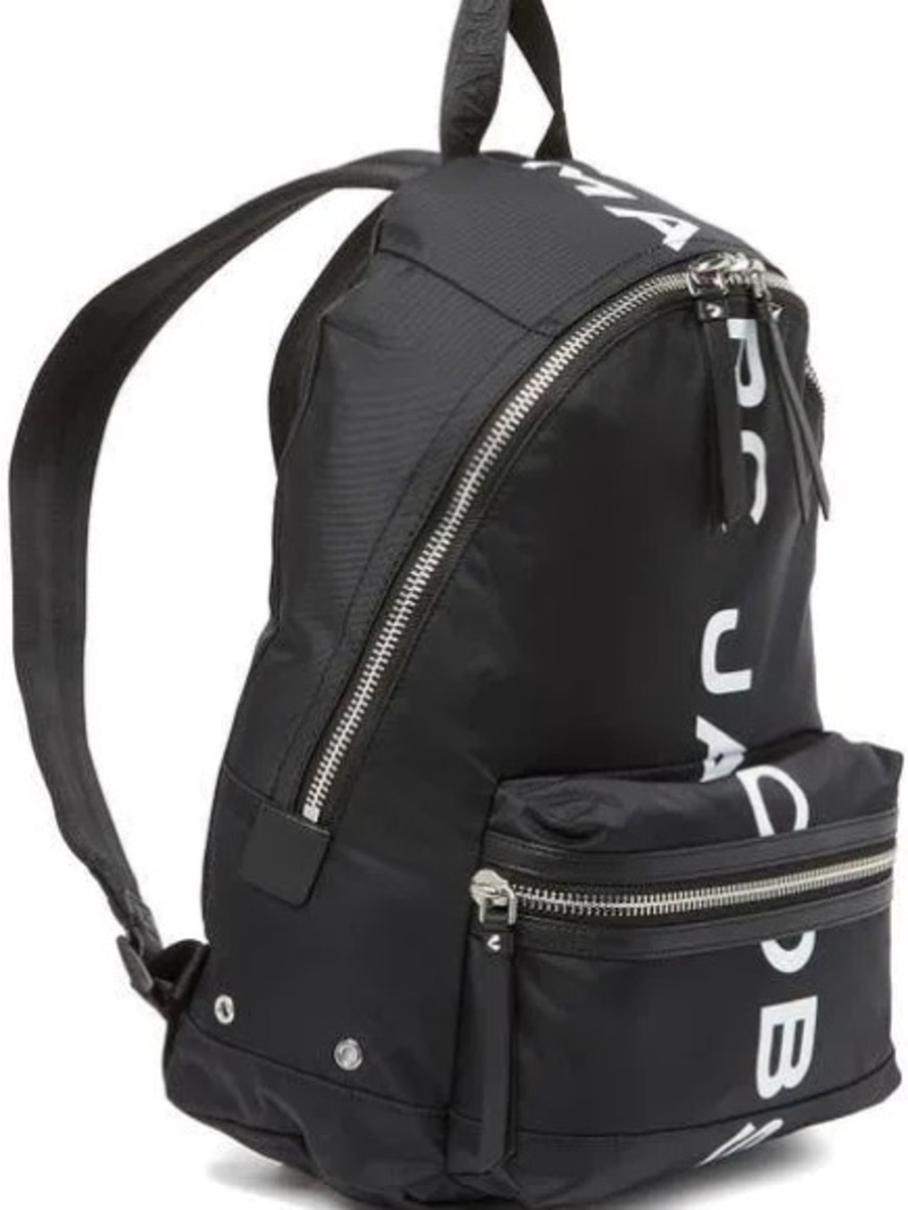 Black MARC JACOBS Logo Backpack